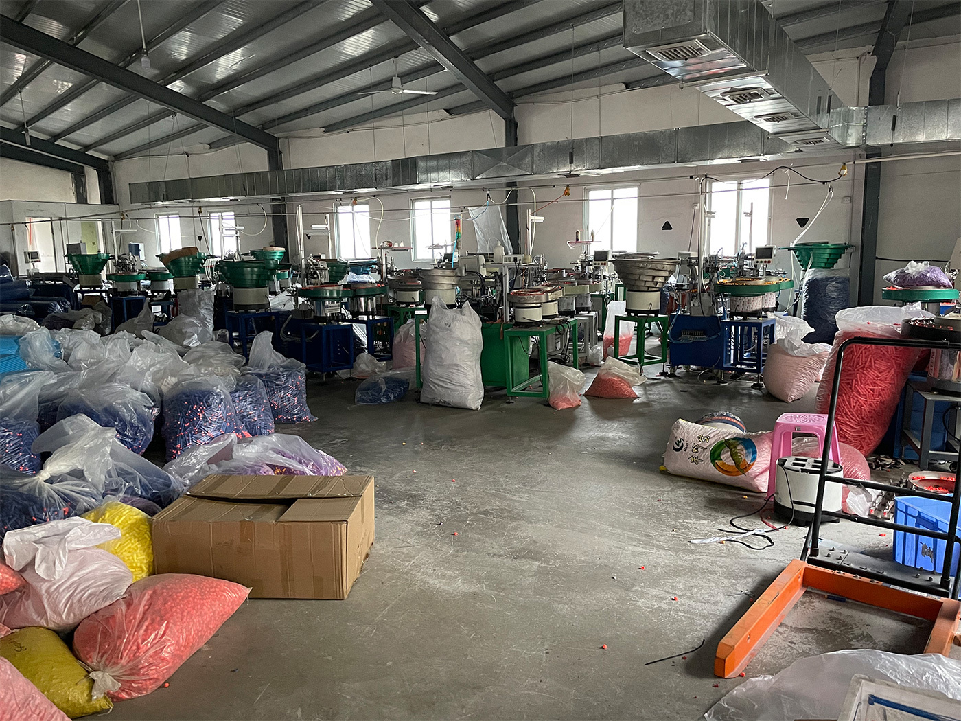 A corner of the workshop
