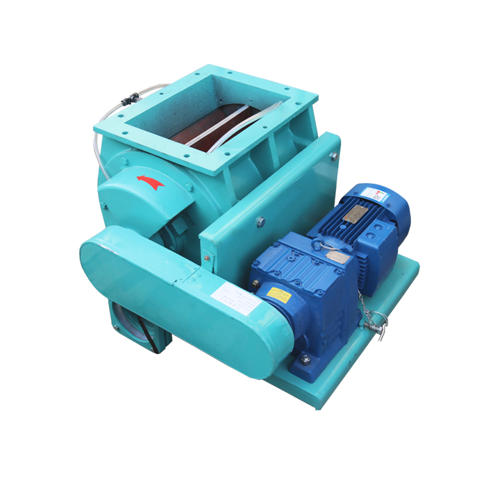pneumatic conveying blow-through rotary airlock valve