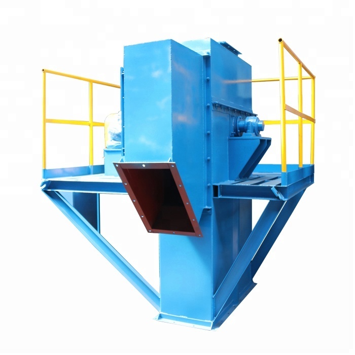 Ring chain bucket elevator