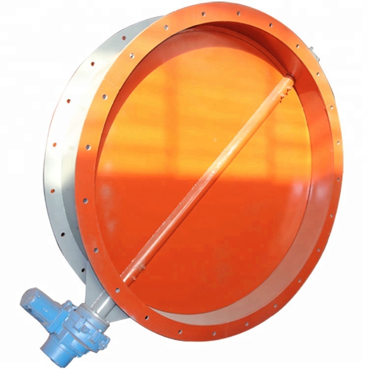 Motor actuator butterfly valve