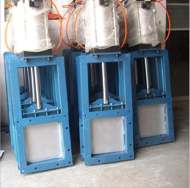 pneumatic knife gate valve