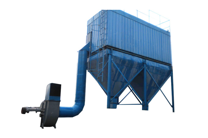 Reverse pulse bag filter dust collector