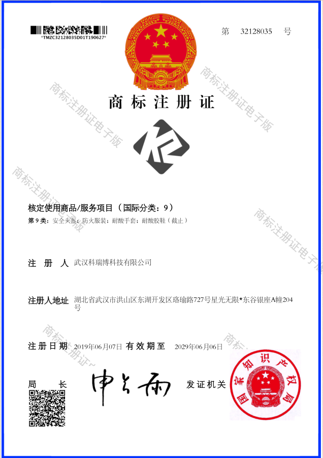Trademark Registration Certificate Trademark Registration Certificate