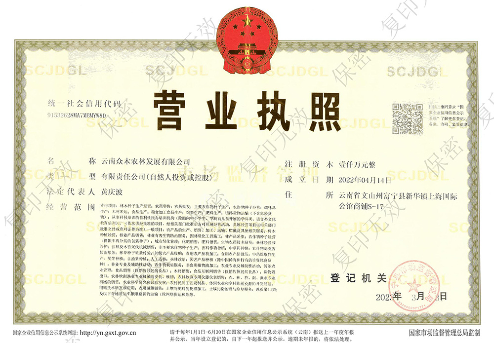 营业执照