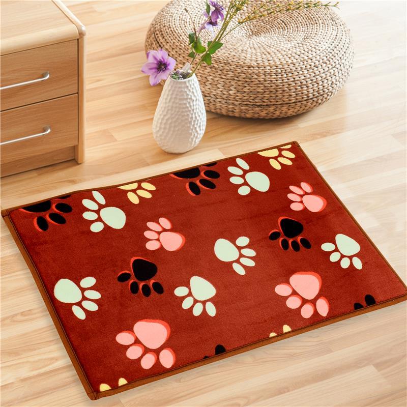 2017 hot sale custom printed flannel mat