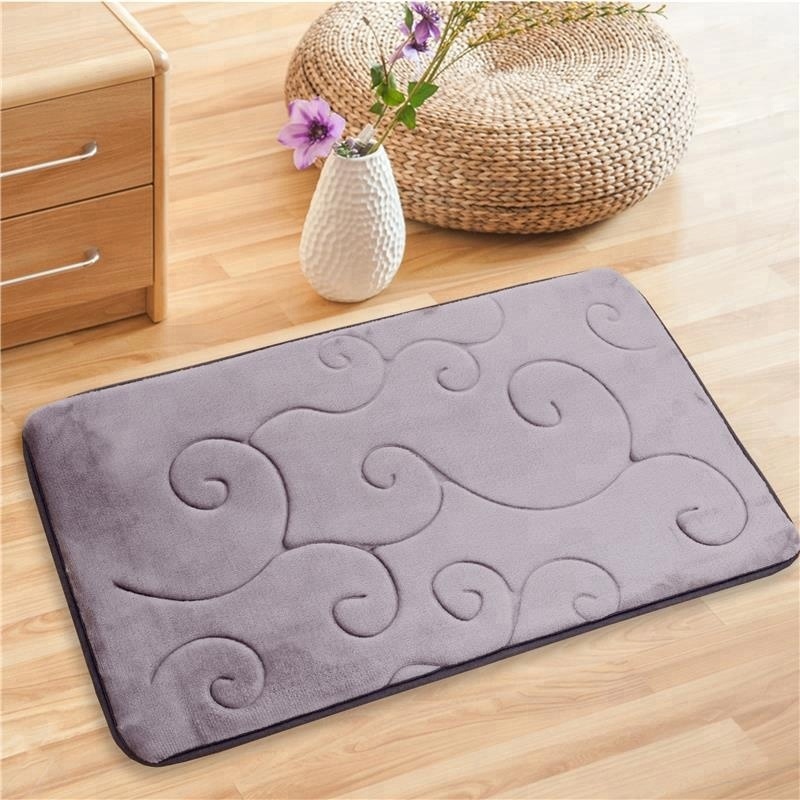 2017 hot sale custom printed flannel mat