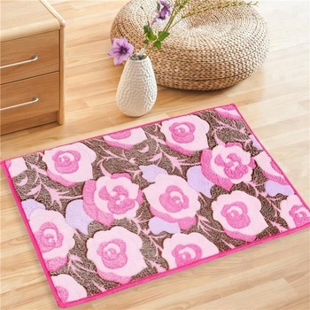 2017 hot sale custom printed flannel mat