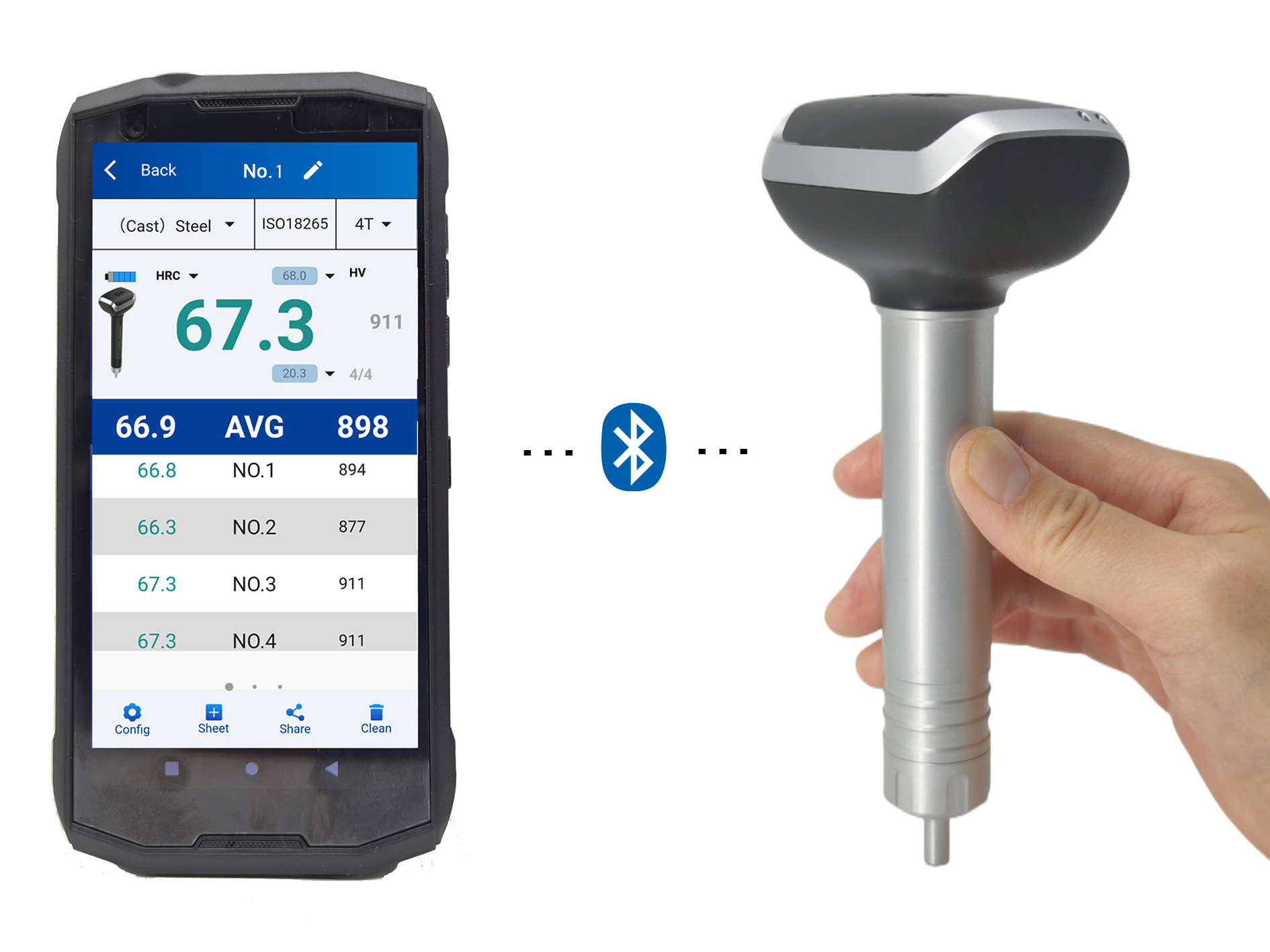 Ultrasonic Hardness Tester TIME®5631