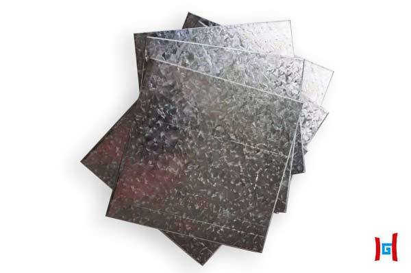 24 Gauge Zero Spangle Corrugated Galvanized Sheet ASTM Certified