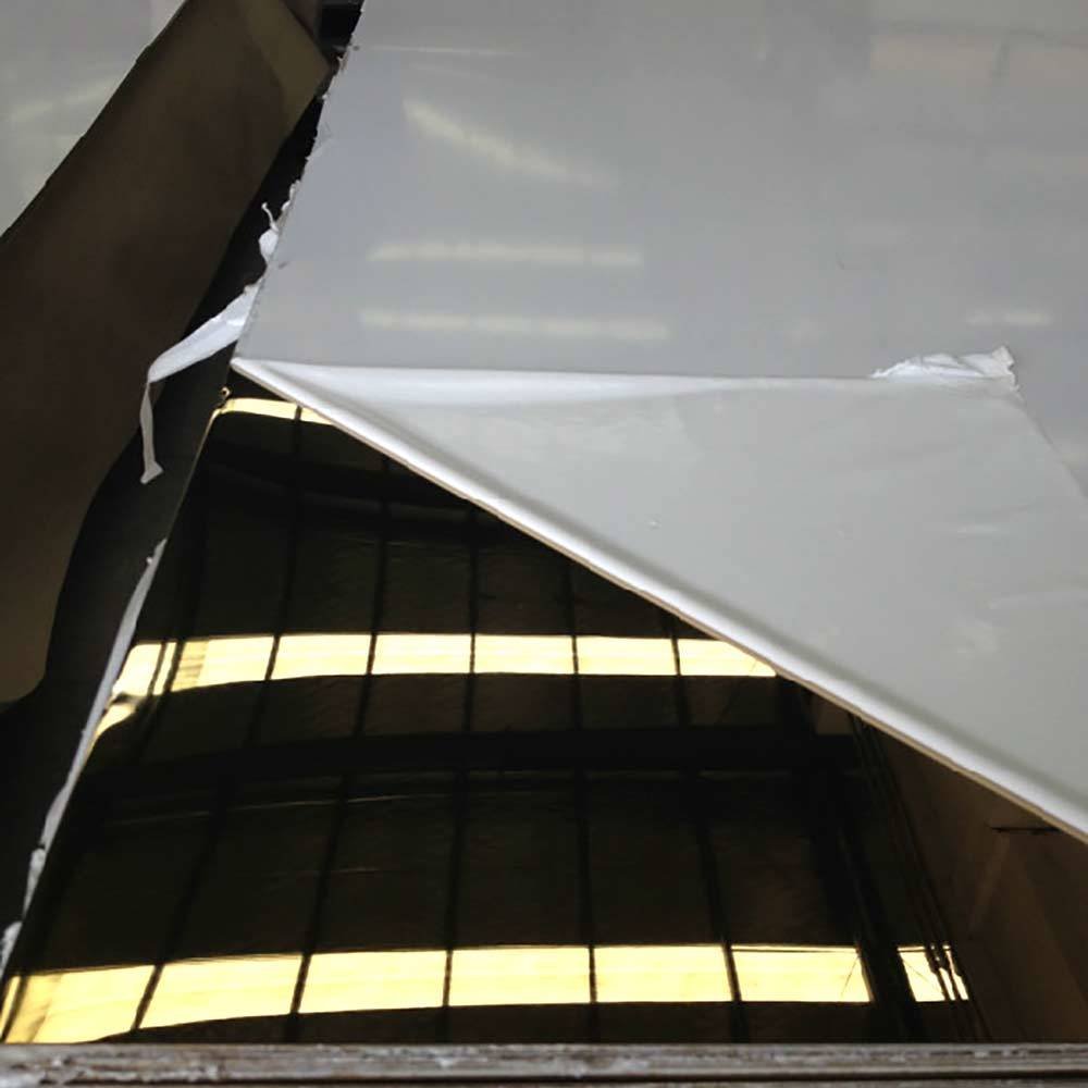 Gold Mirror Stainless Steel Sheet With PVC Film Thickness 0.76mm