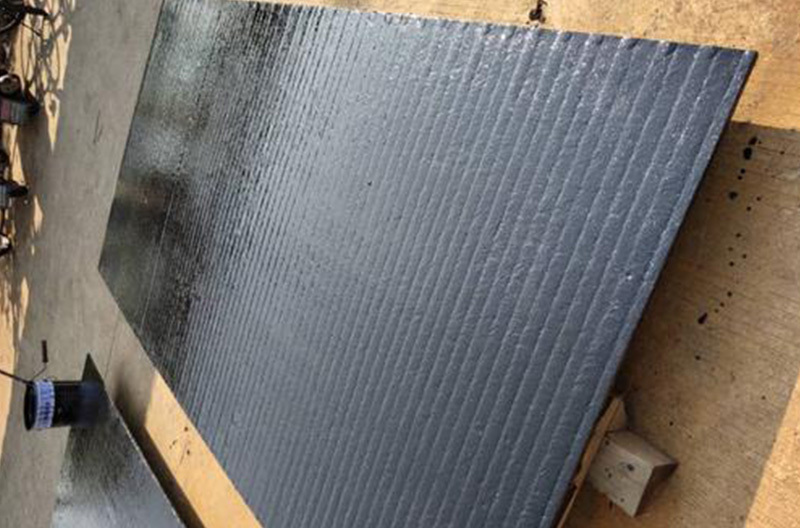 HRC bimetallic overlay steel plate chromium carbide steel hardfacing wear plate