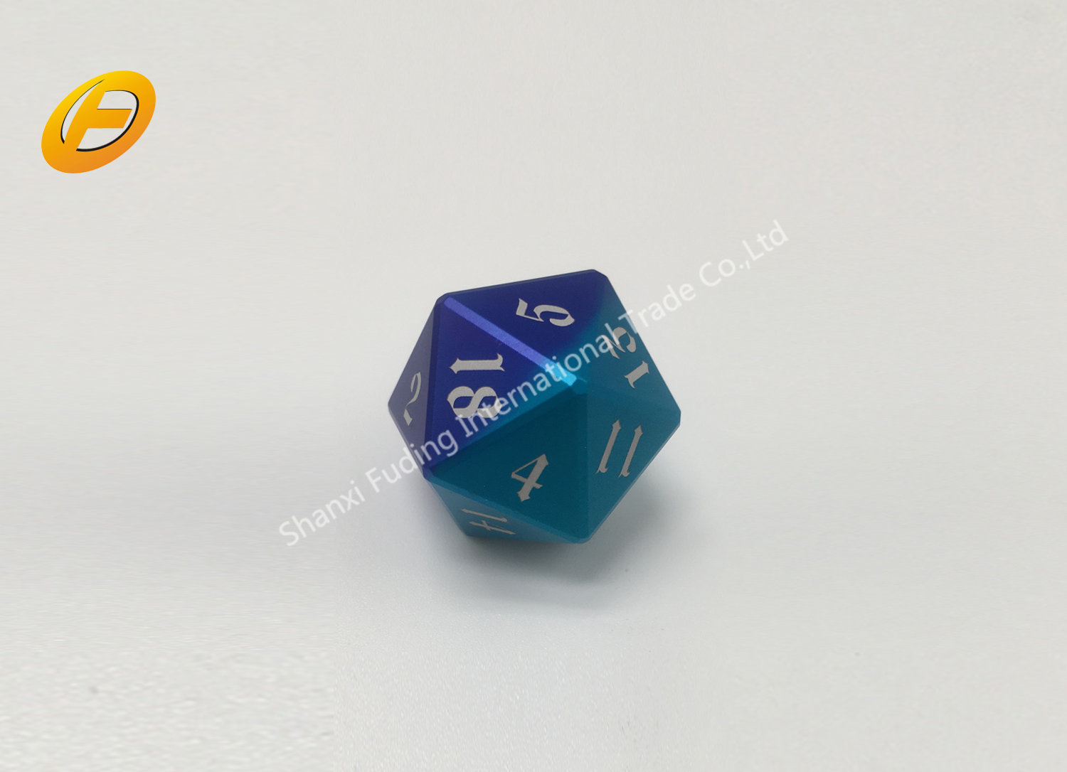 Custom Aluminum Alloy Big Dice D20