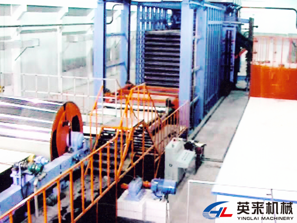 Insulation cardboard production line
