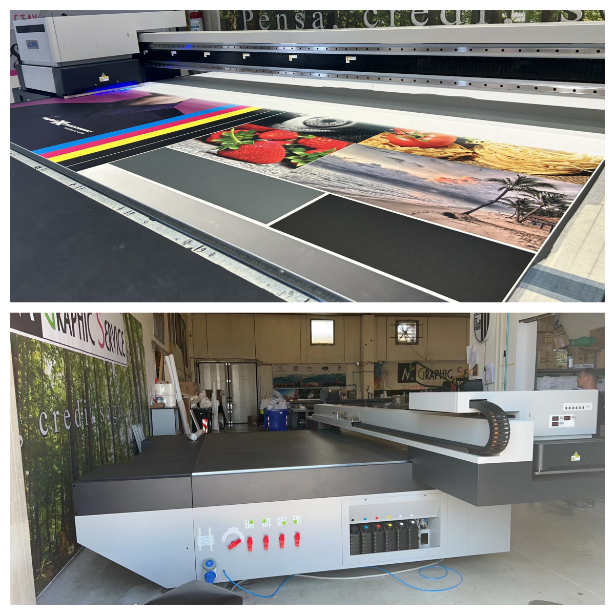 Beyonder 3222 UV Flatbed printer in Europe