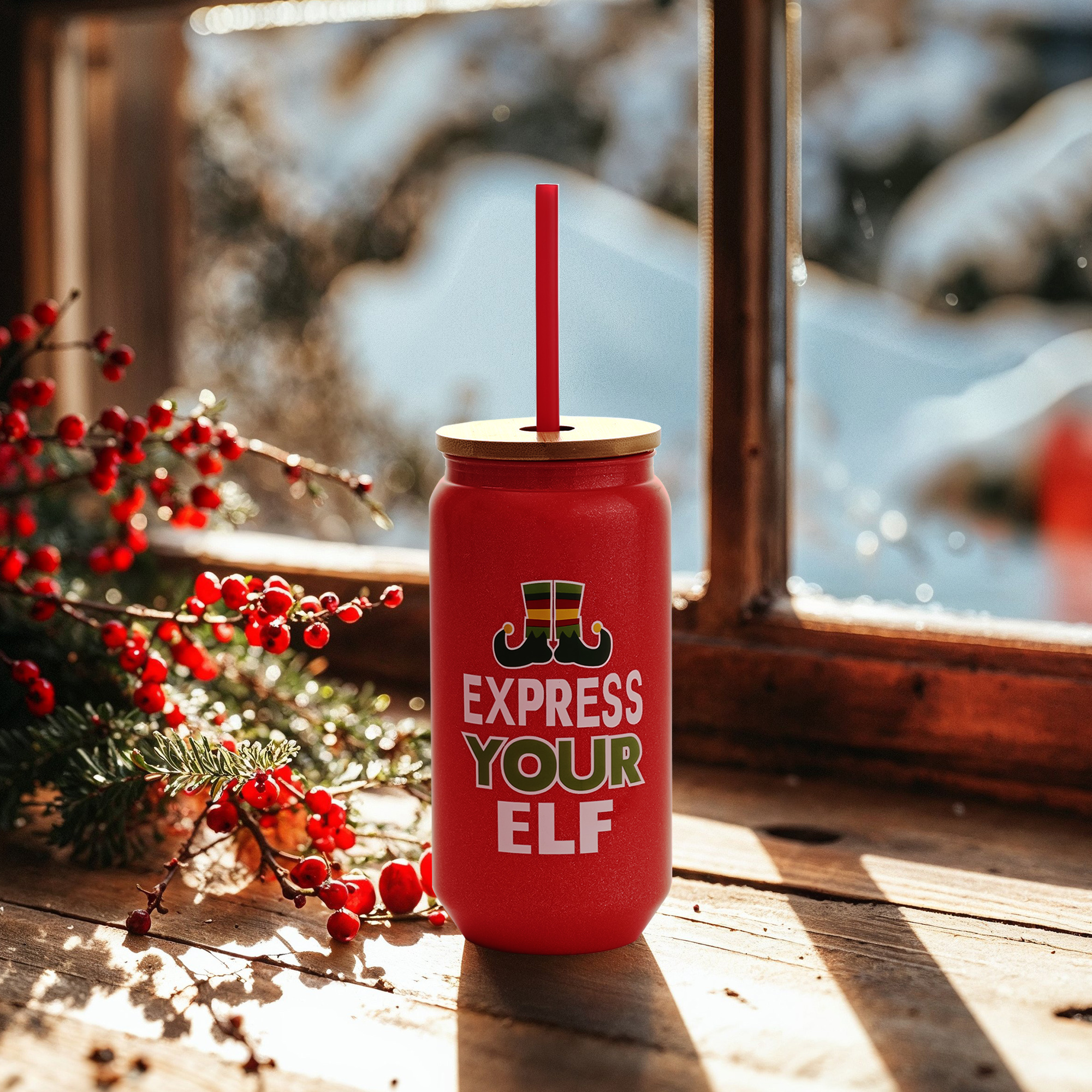 Christmas tumbler
