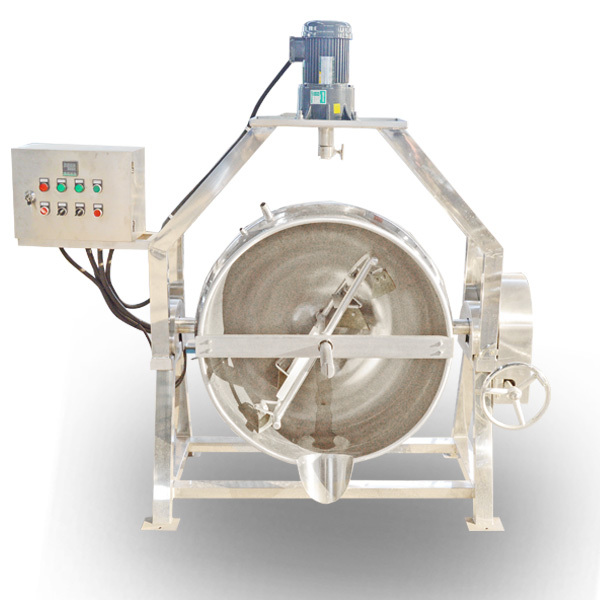 电加热可倾搅拌式夹层锅