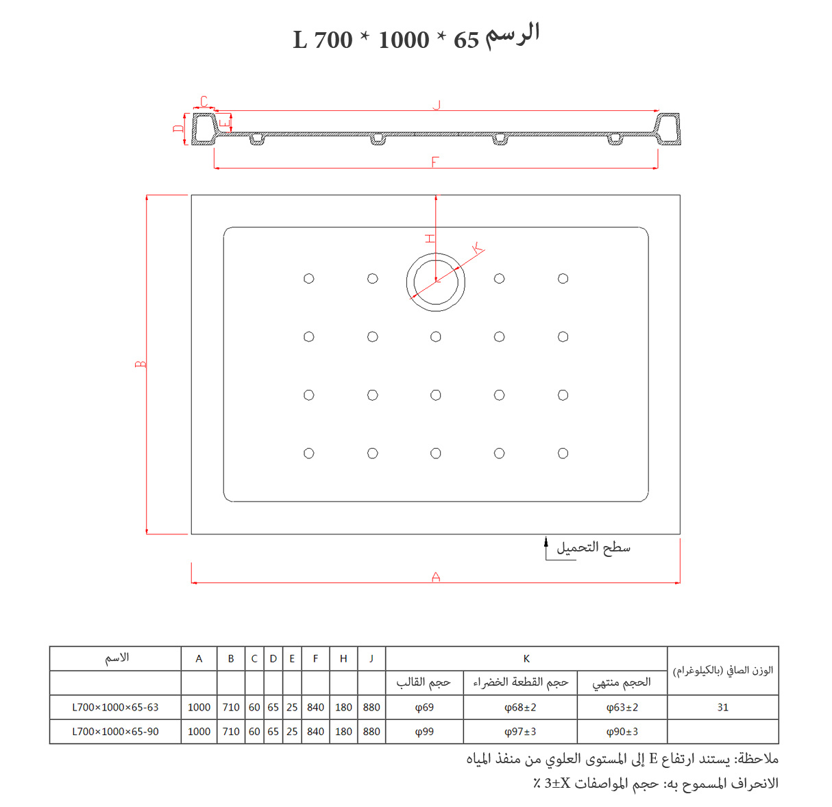 L700×1000×65