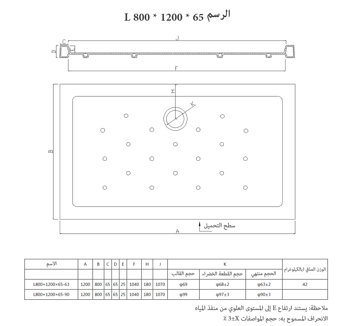 L800×1200×65