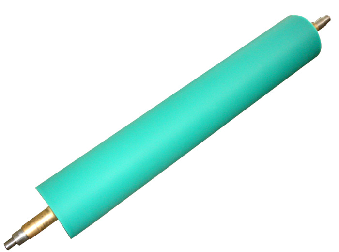 Solvent-resistant UV oil roller