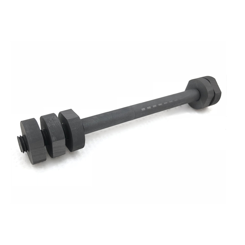 Graphite heating rod assembly