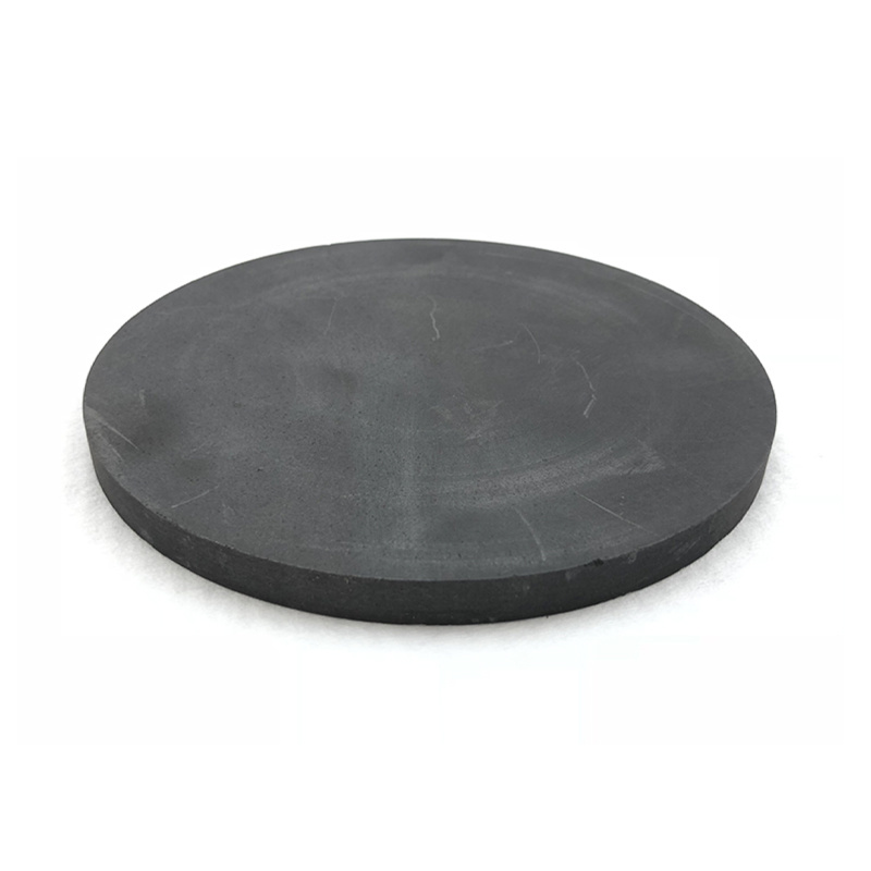 Graphite discs for lightning protection