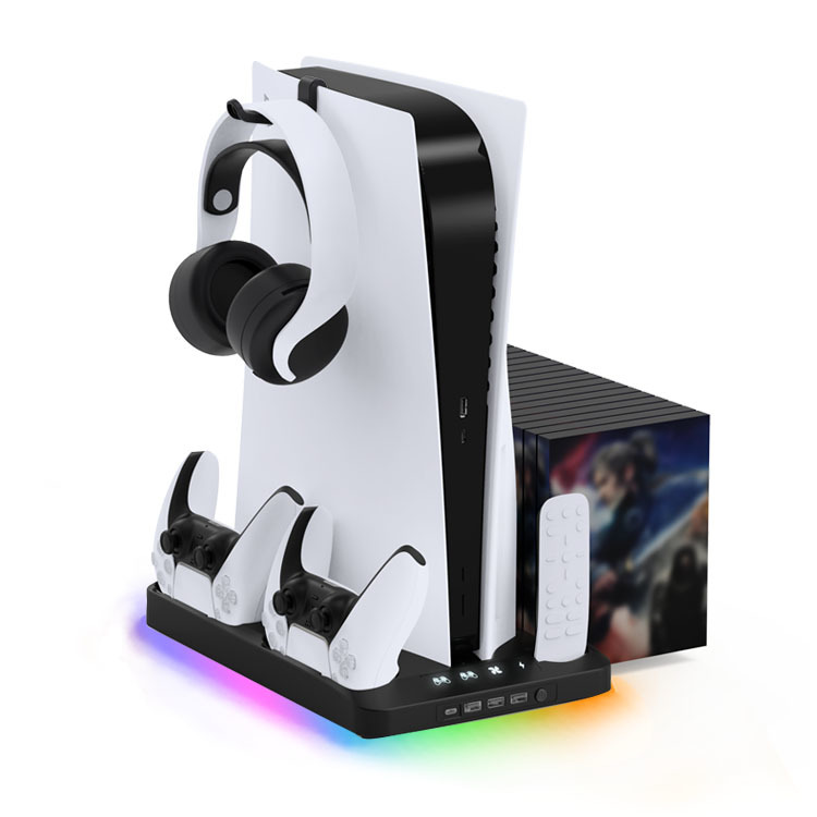 Multifunctional PS5 Vertical Stand Cooling P58