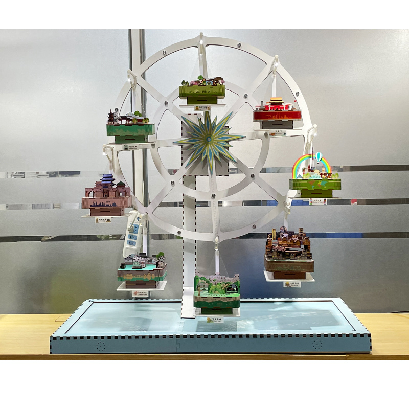 Assembled Music Box (Ferris Wheel) Assembled Music Box (Ferris Wheel)