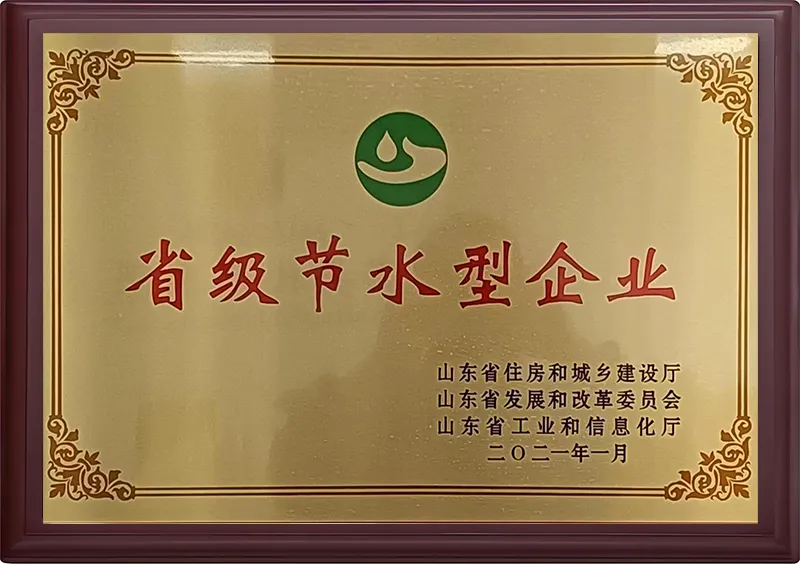 省级节水型企业