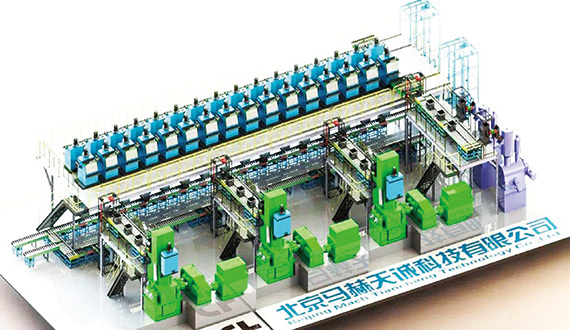 Automatic batching and full-process control system for friction materials