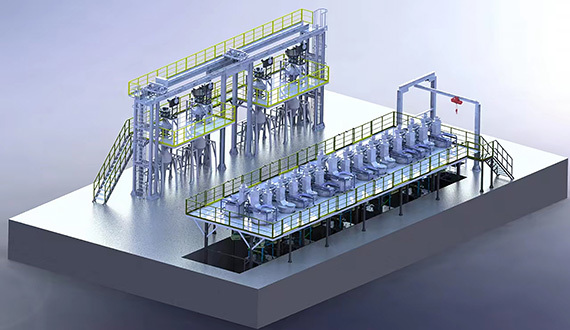 Welding material handling and full lifecycle control system