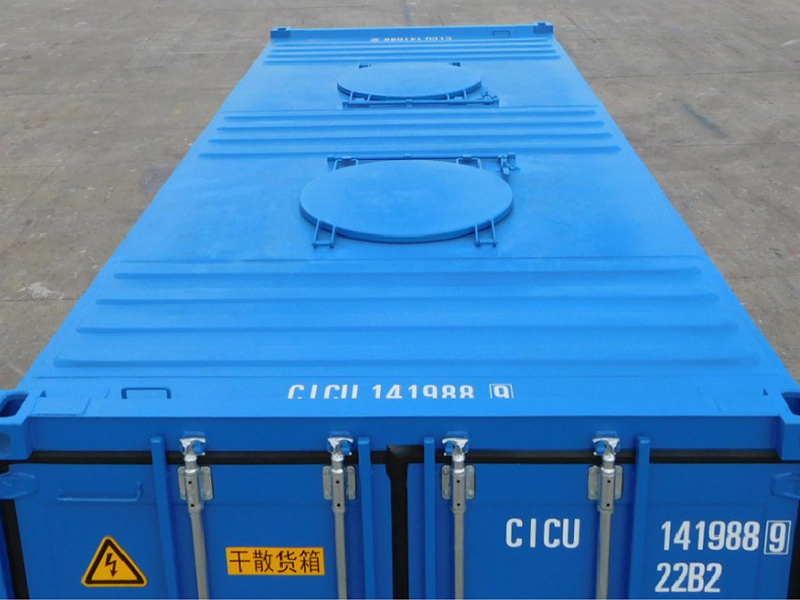 20 'GP Railway Dry Bulk Container (Round Hatches)