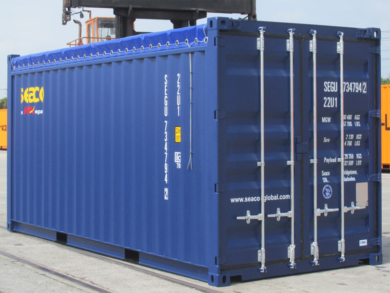 20 'GP Soft Open Top Container