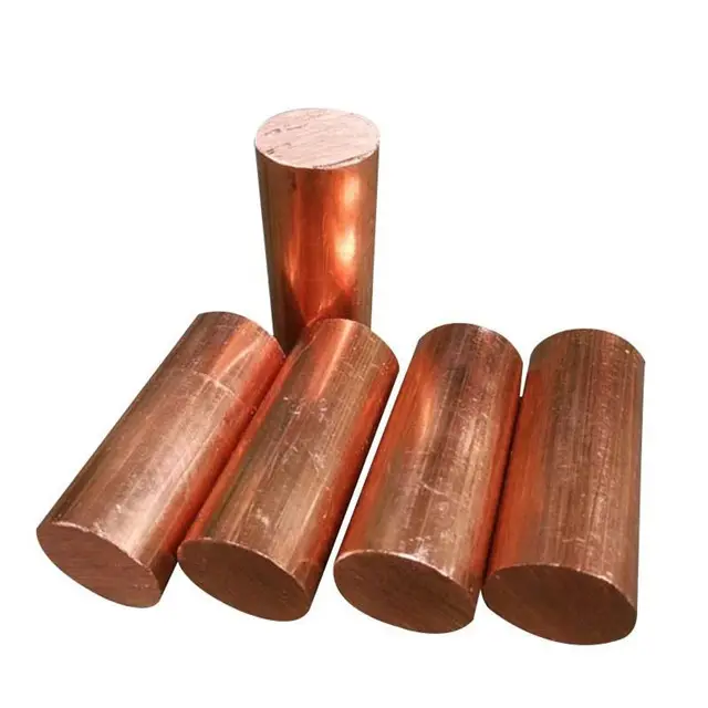 C10100 C10200 C10500 High Strength Copper Alloy Round Bar