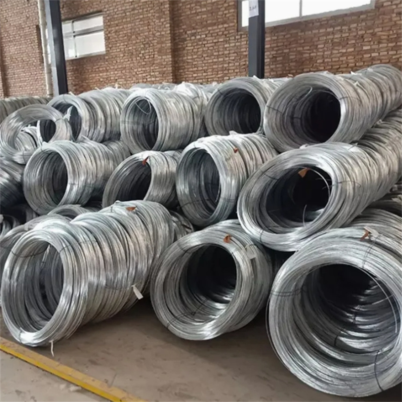 Galvanized wire coil