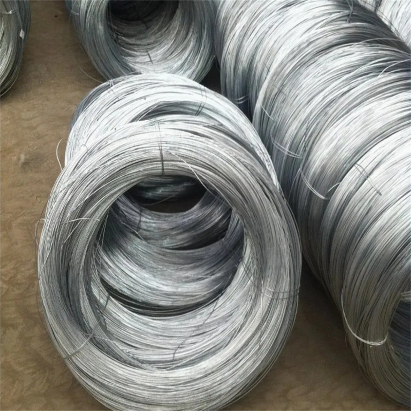 Galvanized wire coil