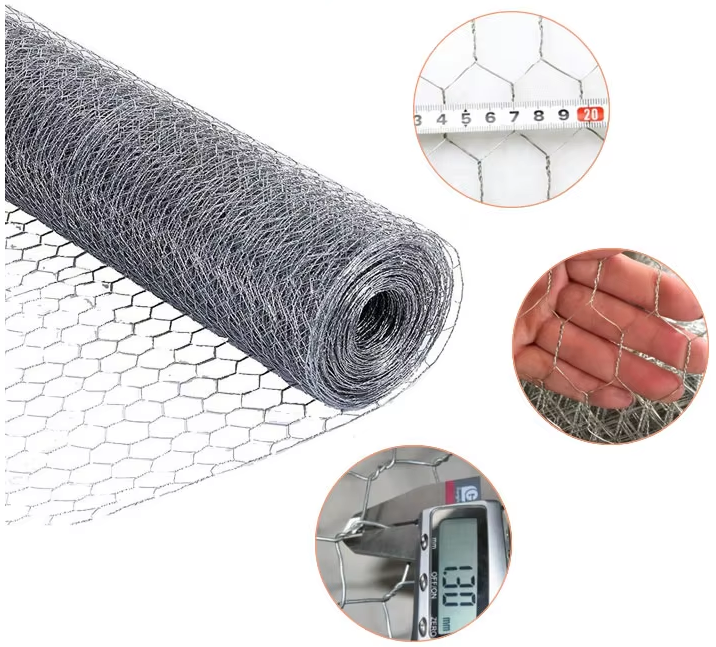 Popular Beautiful PVC Coated Hexagonal Wire Mesh Poultry Hexagonal Iron Chicken Wire Mesh Roll