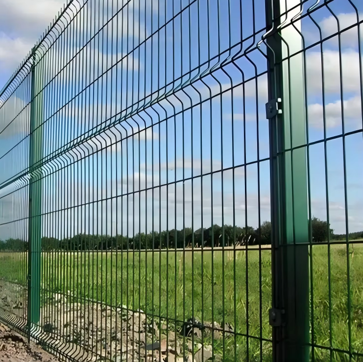 V mesh fencing