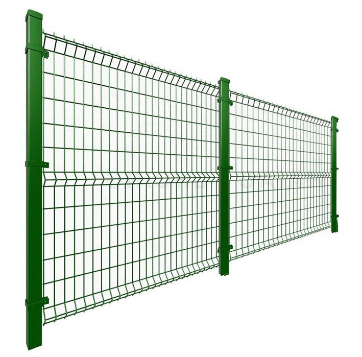 3D Curved Welded Wire Mesh Fence Panels, High-Security Perimeter Defense with Aesthetic Appeal