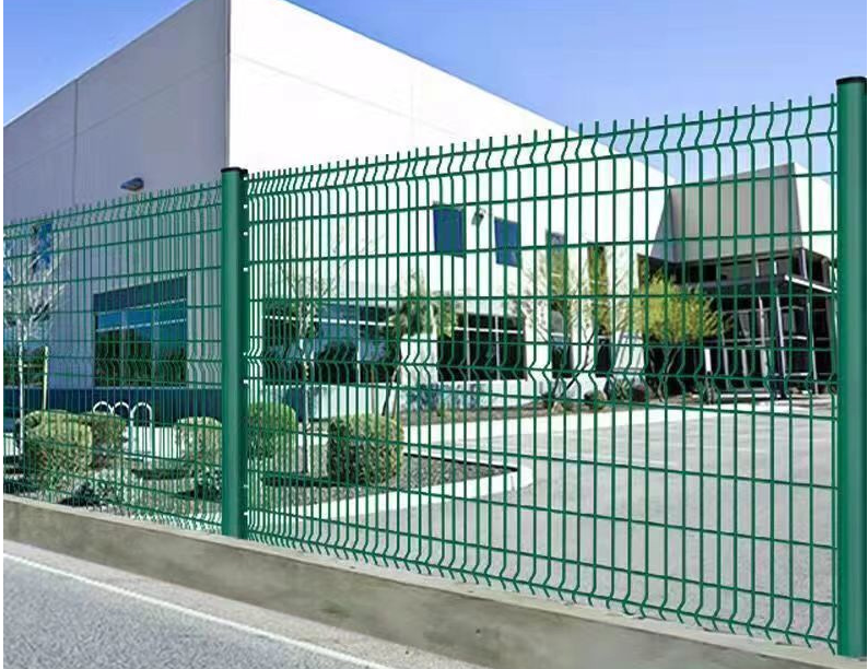3D Curved Fence