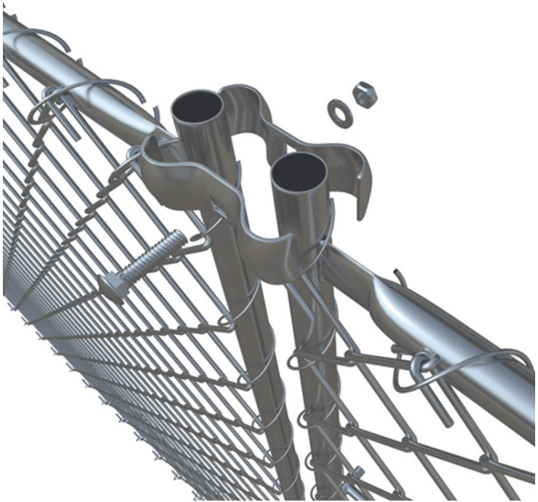 America Standard Rapid Mesh Temporary Fencing Event Portable Chain Link Temp Construction Site Temporary Fencing Panel