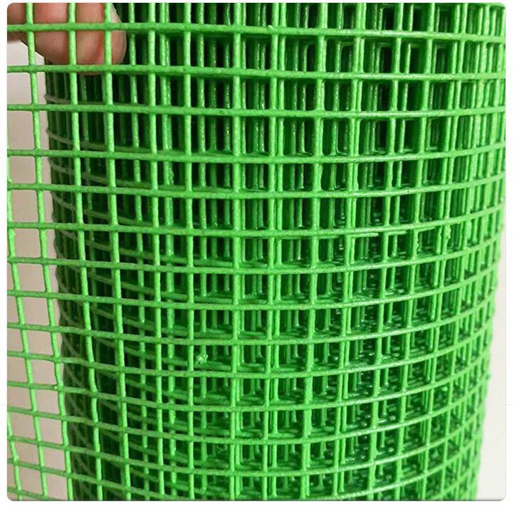 Low price light green PVC coated welded wire mesh India mesh Thailand mesh
