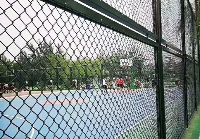 Chain Link Fencing for Basketball Court