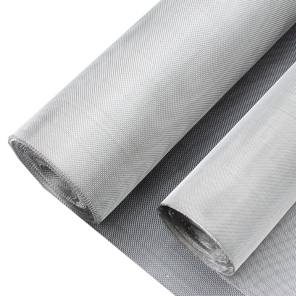 High Quality 40 60 80 100 200 Mesh Count 201/304/304L/316/316L Plain Weave Stainless Steel Woven Wire Mesh