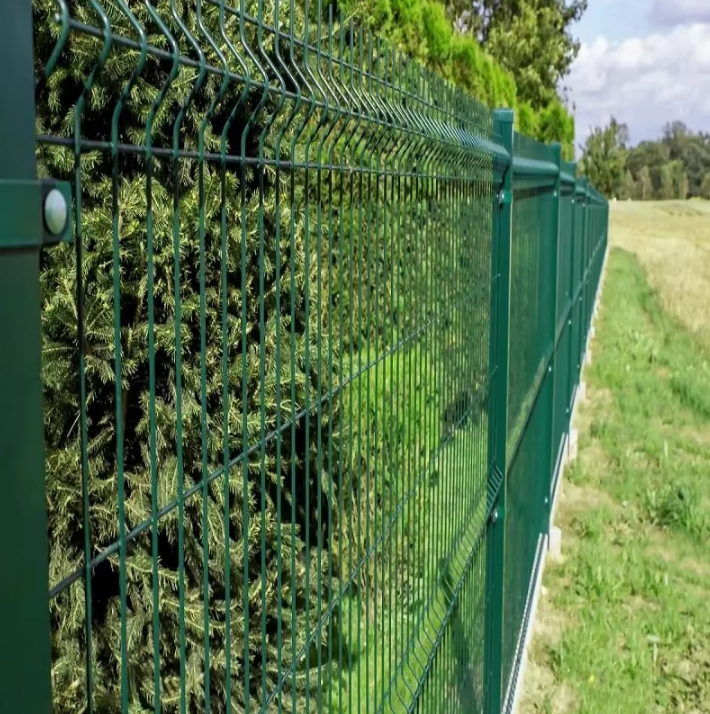 3D Welded Wire Mesh Fence (3D Curved Security Welded Fence)