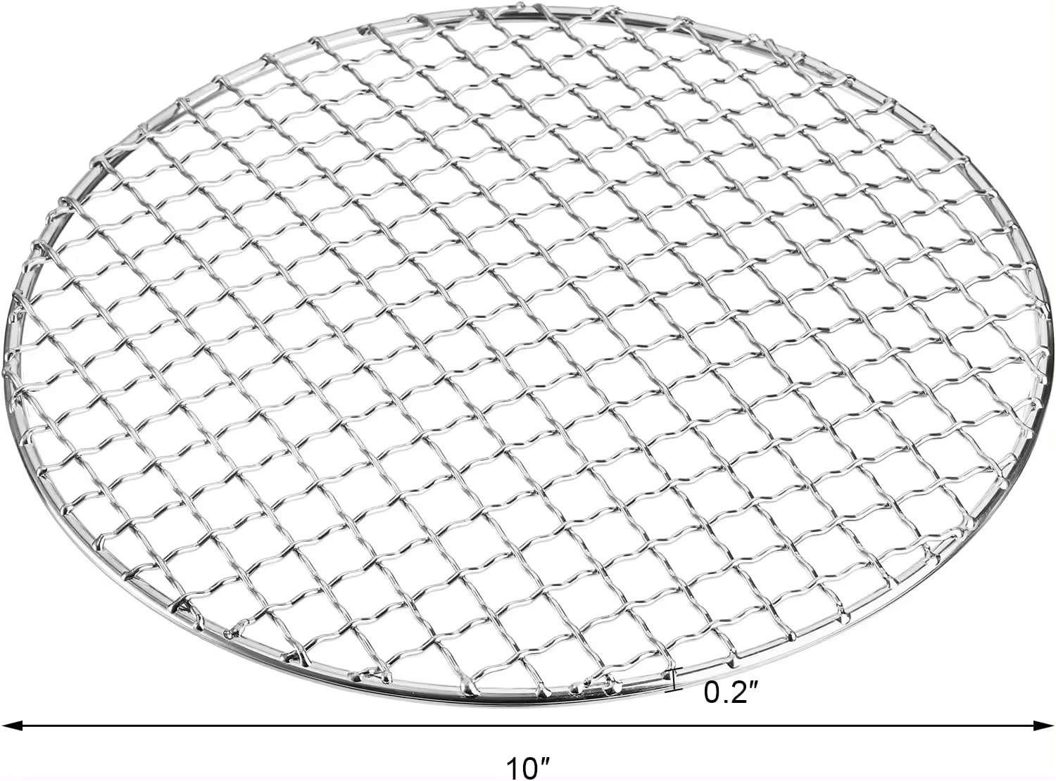 Durable Stainless Steel Barbecue Wire Mesh for Outdoor Cooking: Ideal for Camping, Tenting, and Military Use