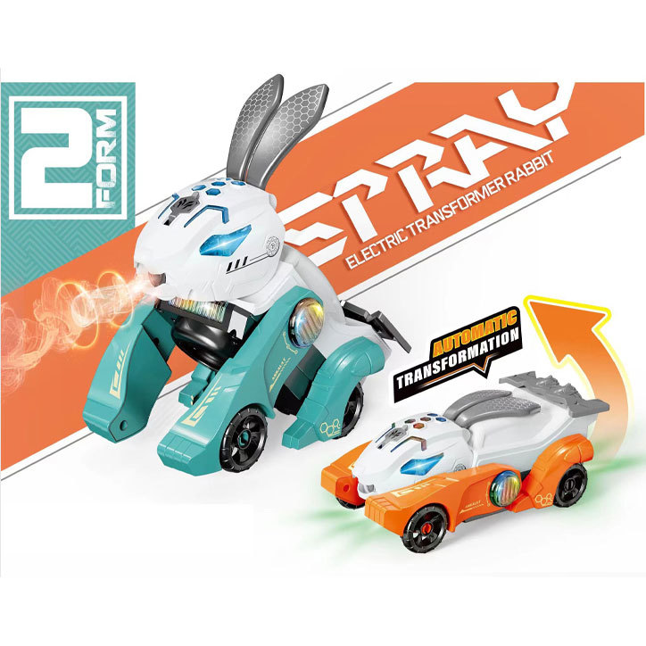 Electric rabbit transformation car
