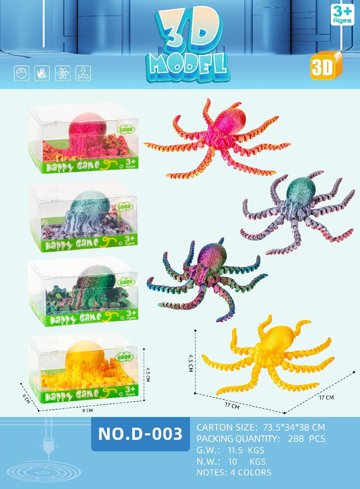 D-003 octopus