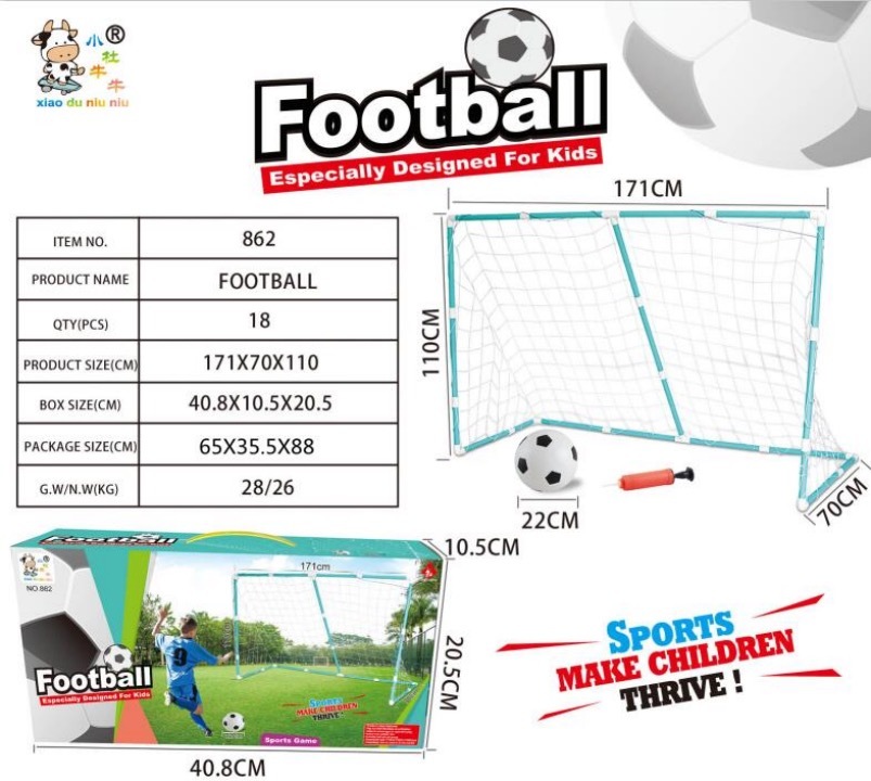 862 (171CM football goal)