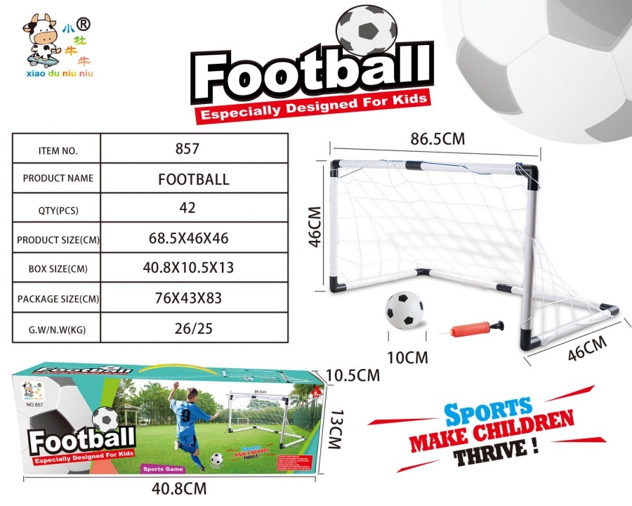 857 (86.5CM football goal)