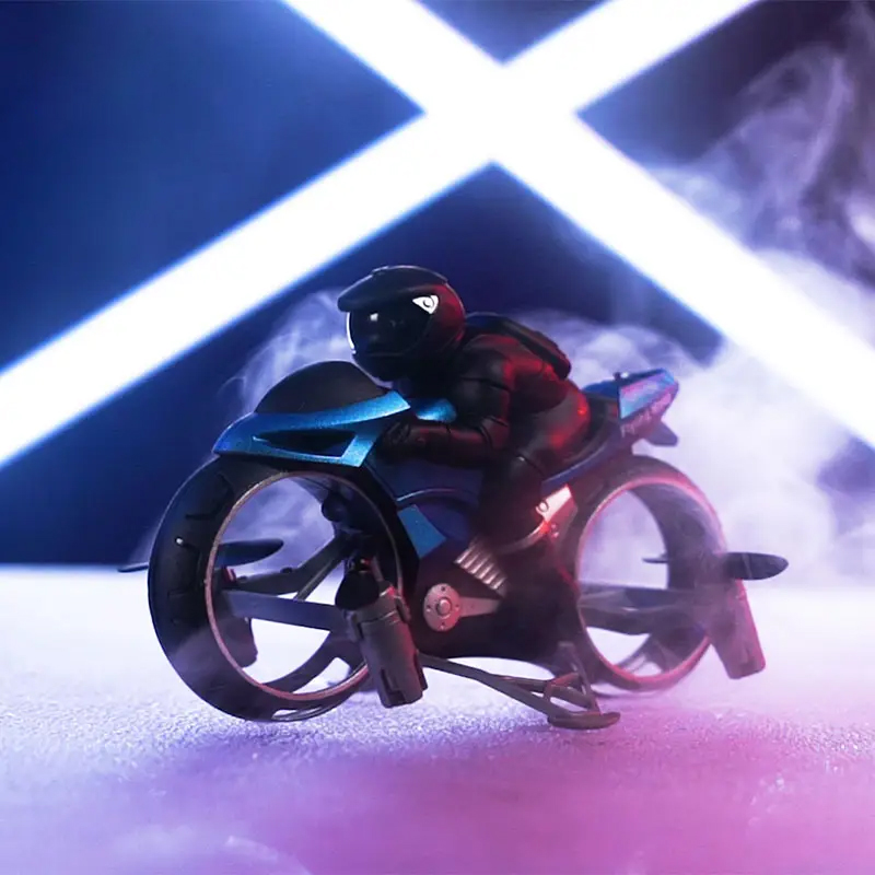 Land and Air Stunt Motorcycle